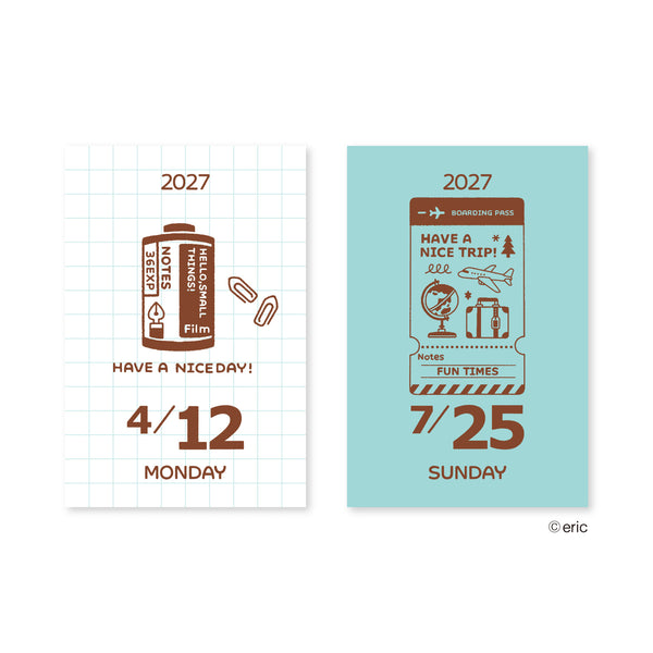 eric Mini Daily Tear-Off Calendar