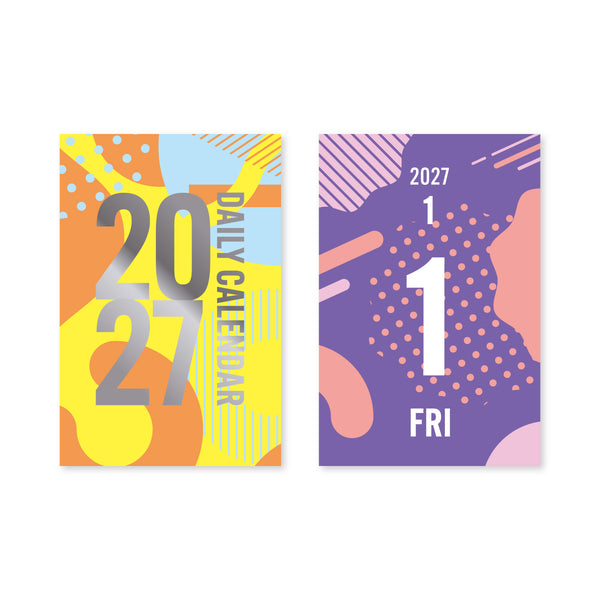 Mini Number Daily Tear-Off Calendar