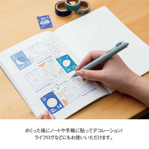 Mini Moon Phase Daily Tear-Off Calendar