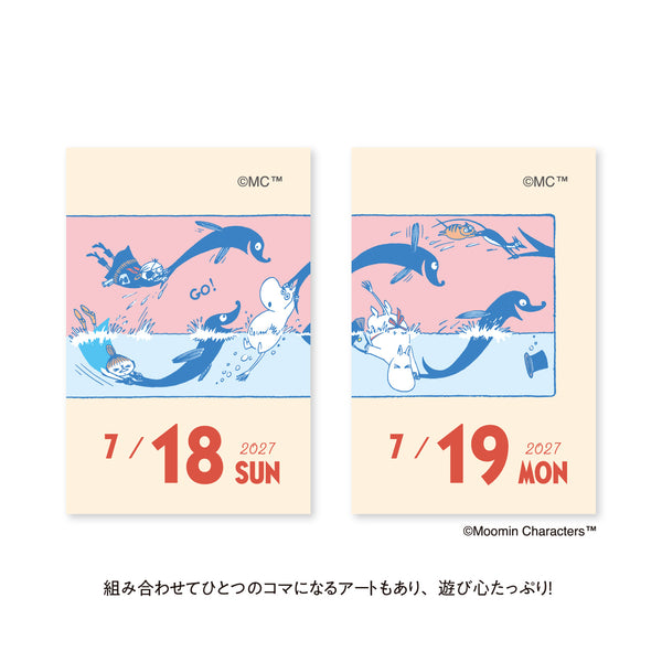Moomin Mini Daily Tear-Off Calendar