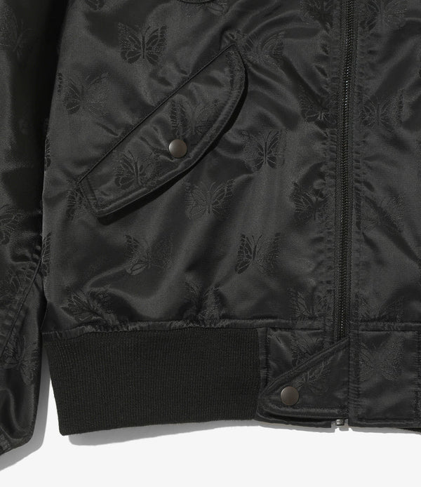NEEDLES L2-B JACKET - PAPILLON JQ. SATEEN - Black