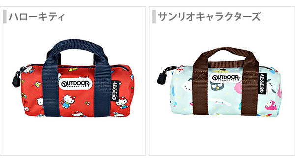Sanrio Characters × OUTDOOR PRODUCTS Roll Boston Pencil Case