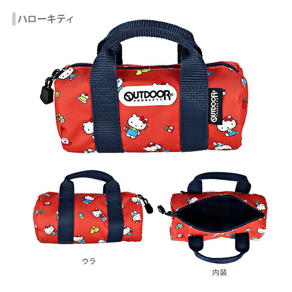 Sanrio Characters × OUTDOOR PRODUCTS Roll Boston Pencil Case
