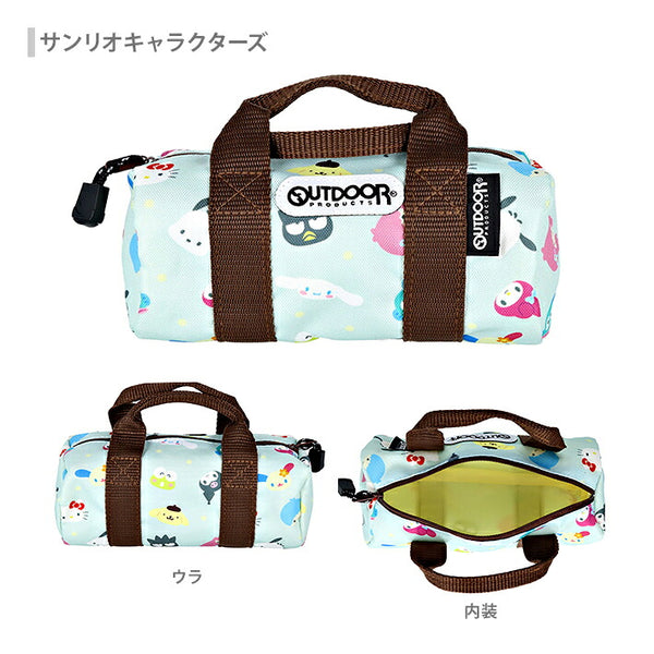 Sanrio Characters × OUTDOOR PRODUCTS Roll Boston Pencil Case