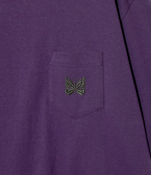 Needles/Needles S/S PAPILLON EMB. POCKET TEE