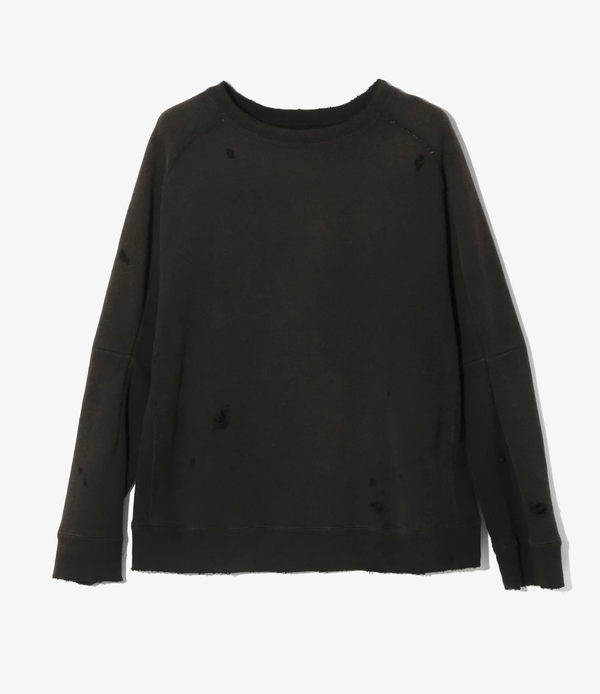 Needles/DARTS SWEAT SHIRT - FRENCH TERRY - D-Black