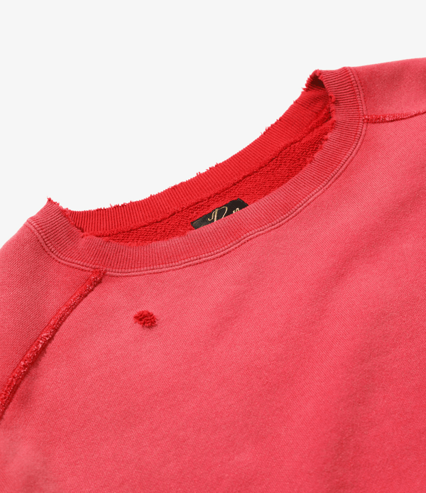Needles Darts French Terry B-Red Sweatshirt
