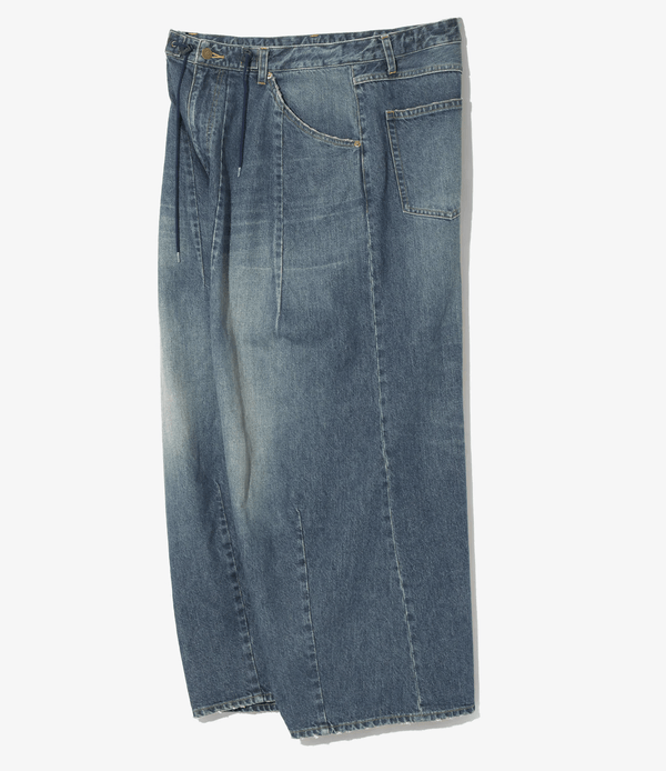 Needles H.D. 12oz Denim Wide Leg Buggy Pant