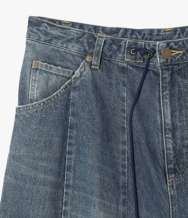 Needles H.D. 12oz Denim Wide Leg Buggy Pant