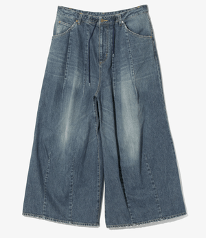 Needles/H.D. BUGGY PANT- JEAN/12OZ DENIM - A-INDIGO