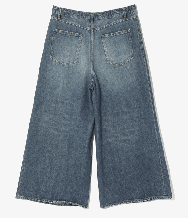 Needles H.D. 12oz Denim Wide Leg Buggy Pant