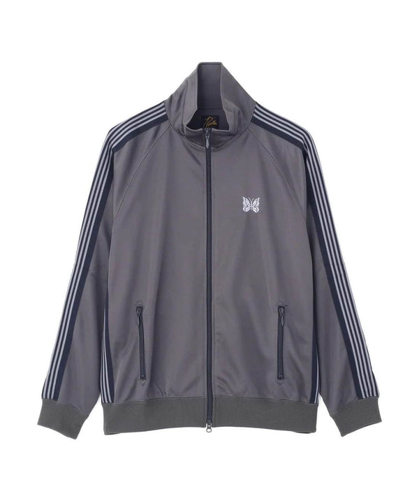 Needles [B'2nd EXCLUSIVE]/Needles [B'2nd special order]/Track jkt poly smooth 2025A/W - Charcoal glay