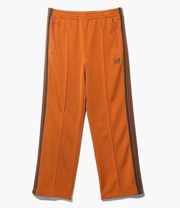 Needles/TRACK PANT - POLY SMOOTH 24ss - RUST