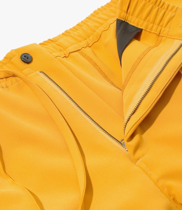 Needles Piping Cowboy PE/PU Double Cloth 24ss Pant - YELLOW