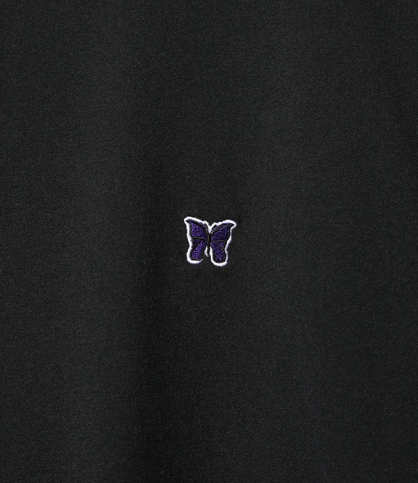 Needles 24AW Long Sleeve High Neck Poly Jersey Tee-Black