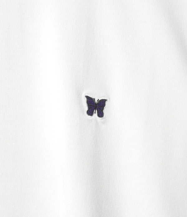 Needles 24AW Long Sleeve High Neck Tee-WHITE