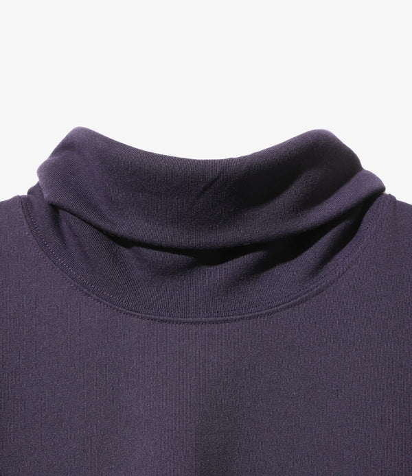 Needles 24AW Long Sleeve High Neck  Poly Jersey Tee – PURPLE