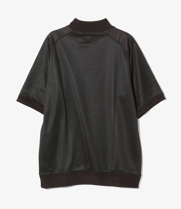 Needles S/S Shiny Jersey Mock Neck Shirt