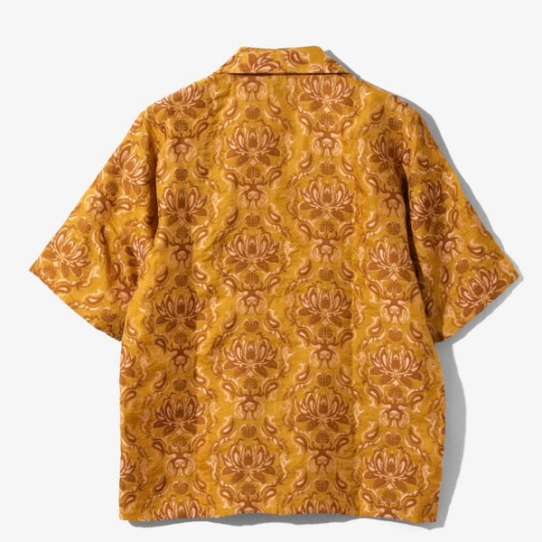 NEEDLES x KAE TANAKA KT Jacquard Mustard Cabana Shirt