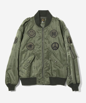 NEEDLES/Needles/L2-B JACKET - PAPILLON JQ. SATEEN - Olive