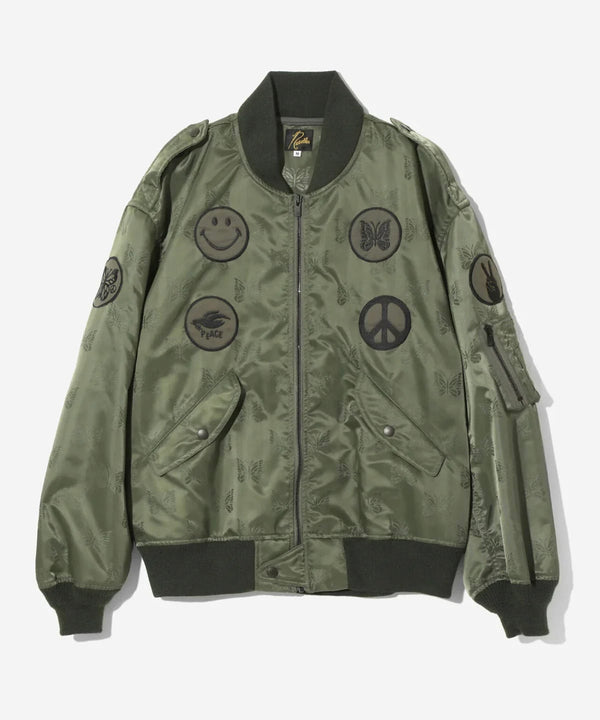 NEEDLES/Needles/L2-B JACKET - PAPILLON JQ. SATEEN - Olive