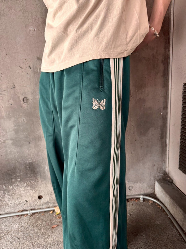 Needles LHP EXCLUSIVE H.D. TRACK PANTS POLY SMOOTH GREEN