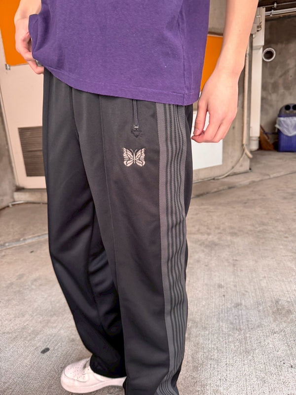 Needles LHP EXCLUSIVE TRACK PANTS POLY SMOOTH BLACK