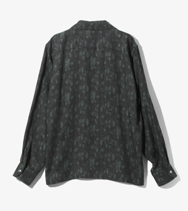 Needles Classic Rayon Jacquard  Flap Pockets Shirt