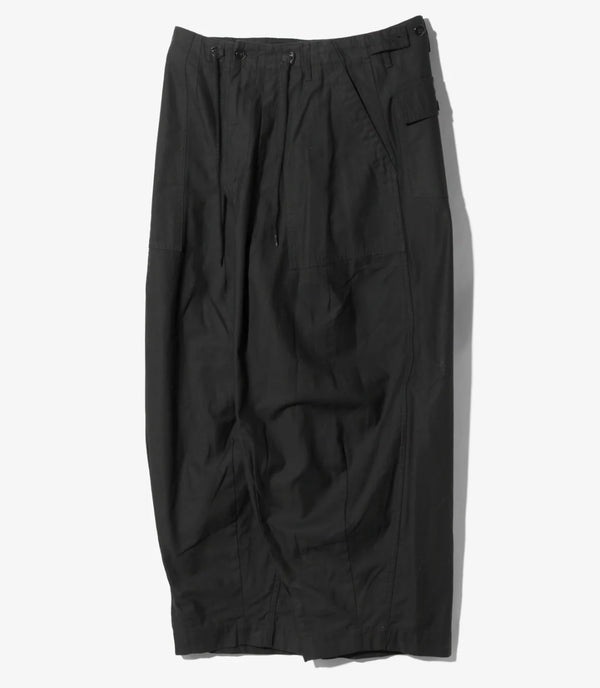 NEEDLES/H.D.  FATIGUE Knit Pants BLACK