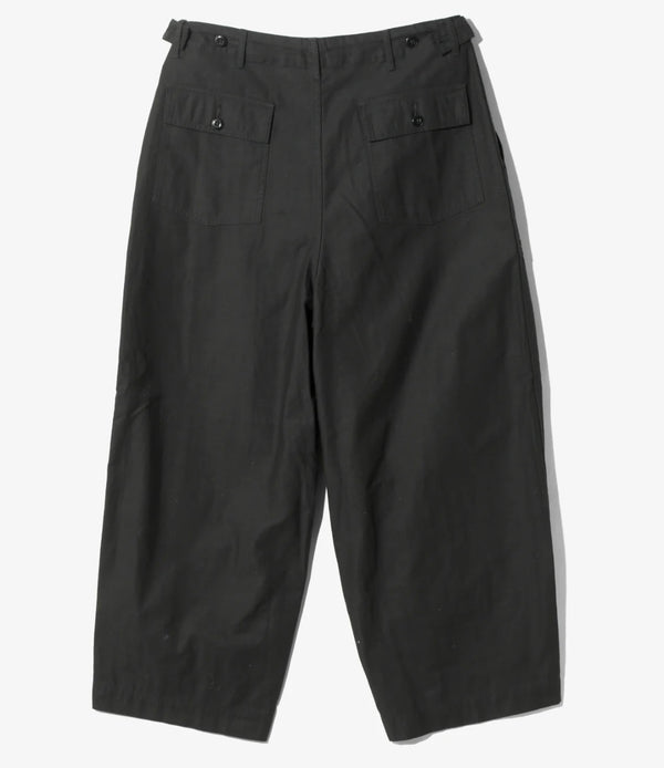 NEEDLES/H.D.  FATIGUE Knit Pants BLACK