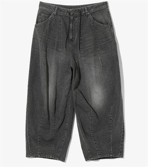 NEEDLES/H.D. Pant - Jean/12oz Denim 25ss Hizadel Denim Pants - BLACK