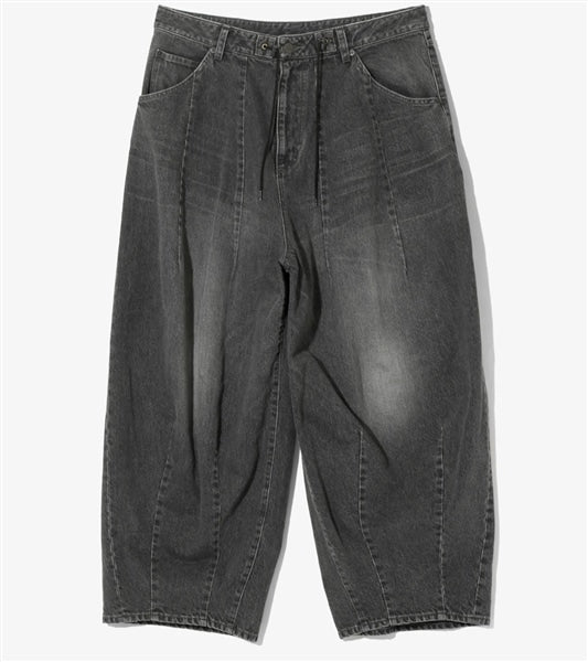 NEEDLES/H.D. Pant - Jean/12oz Denim 25ss Hizadel Denim Pants - BLACK