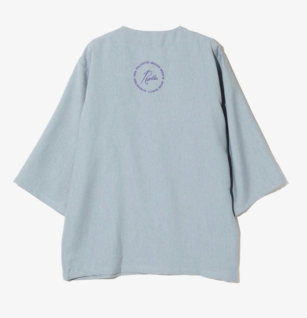 NEEDLES  POLY OXFORD PAJAMA SET - SAX