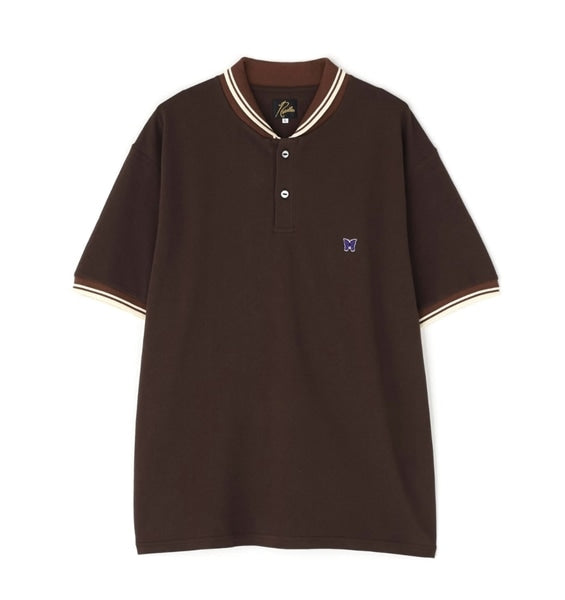 NEEDLES x BEAVER Shawl Collar S/S Polo Shirt