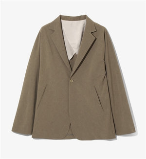 NEEDLES/MILES JACKET - POLY CLOTH Tailored Jacket - BROWN