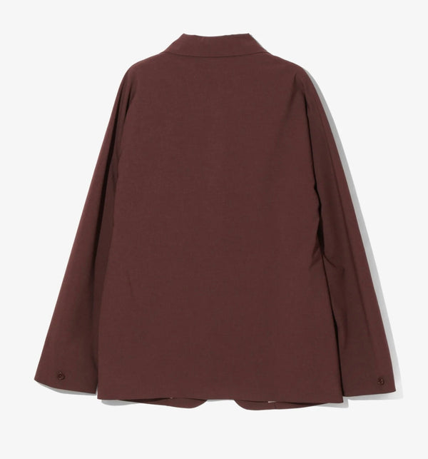 Needles Poly Cloth Tailored Fit Bordeaux Miles Jacket