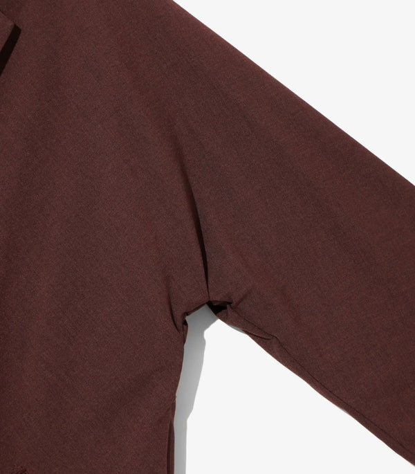 Needles Poly Cloth Tailored Fit Bordeaux Miles Jacket