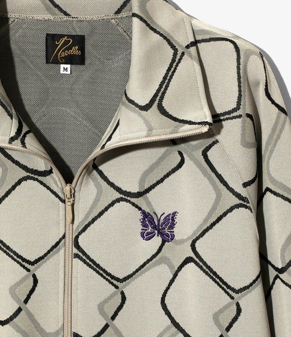 Needles Poly Jacquard 25SS Abstract Track Jacket