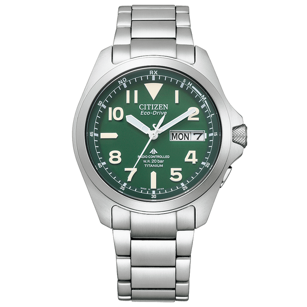 Citizen PROMASTER LAND PMD56-2951 Eco-Drive Radio Controlled Titanium Watch