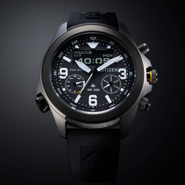 Citizen Promaster LAND JV1007-07E Eco-Drive Analog Digital Field Watch