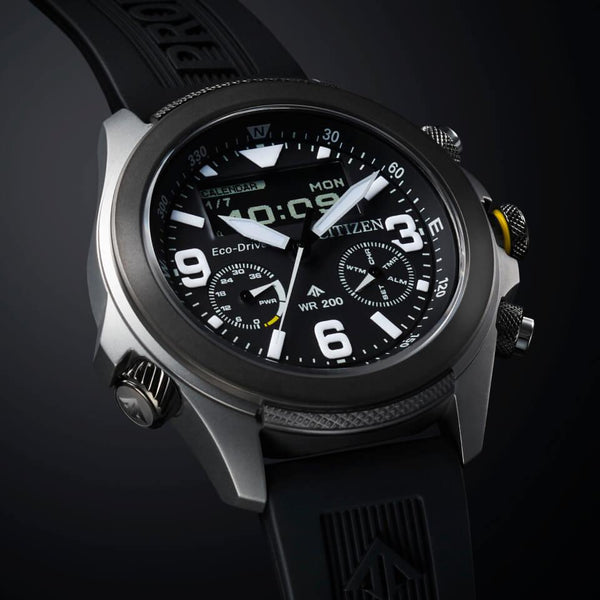 Citizen Promaster LAND JV1007-07E Eco-Drive Analog Digital Field Watch