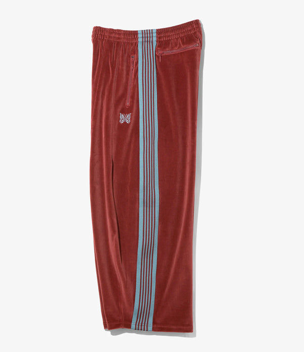 NEEDLES H.D. Track Pant – C/PE Velour Joggers Pants women – HARUYAMA NEEDLES H.D. Track Pant – C/PE Velour Joggers Pants women – HARUYAMA