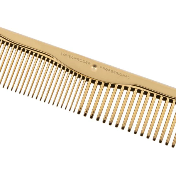 LOVECHROME K24GP Standard Cut Comb Gold
