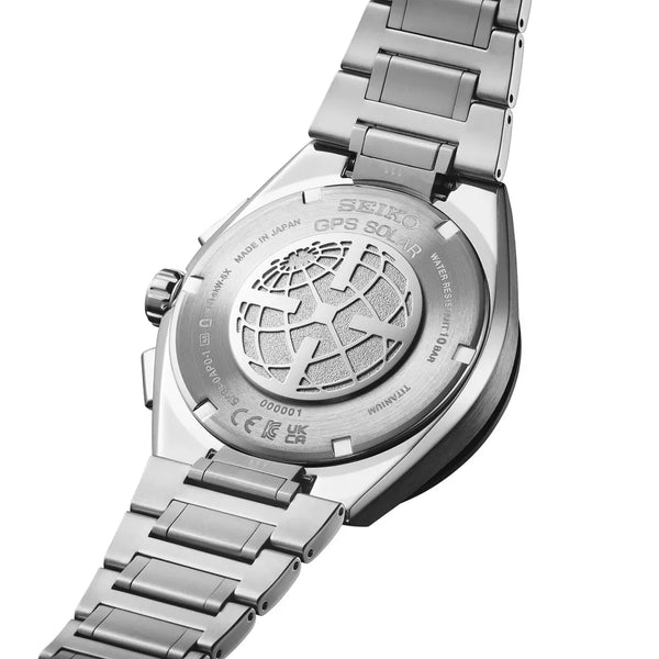 Seiko Astron SBXC175 Solar GPS Titanium Watch
