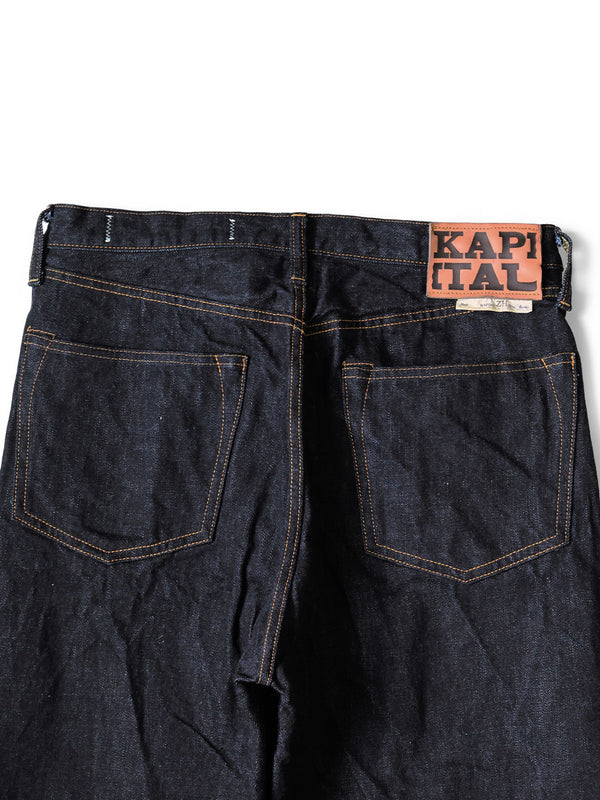 Kapital 14oz Denim 5-Pocket Monkey TH Pant