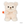 Load image into Gallery viewer, Playful Teddy Bear Mascot Keychain – White Plush Mini Toy
