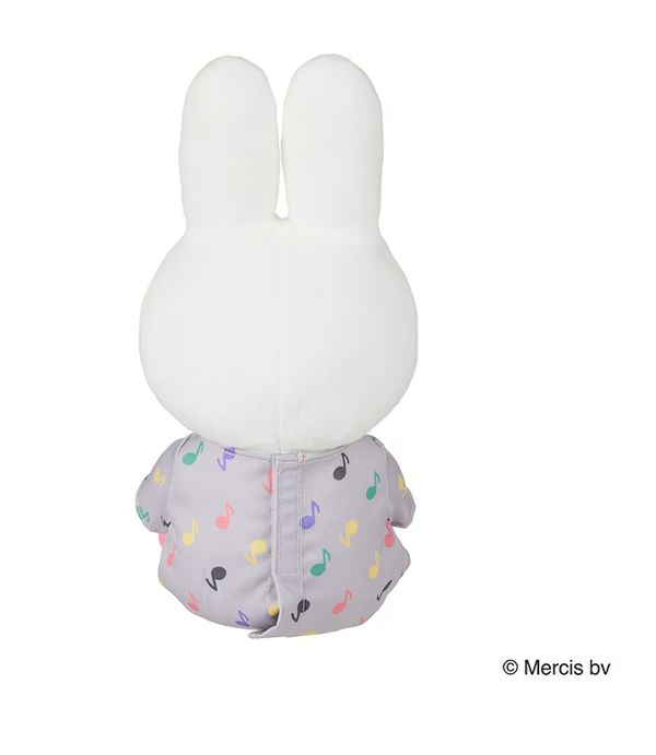 Miffy & Music Plush 2025 Edition Soft Boa Stuffed Toy with Record 28cm