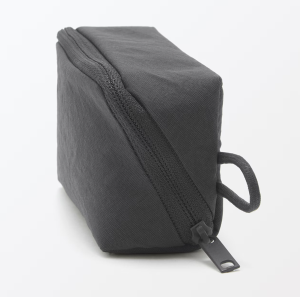 Wrinkle Nylon Wide Opening Mini Pouch