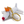 Load image into Gallery viewer, Yoshitomo Nara Pup King Mini Plush Keychain Ram

