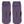 Load image into Gallery viewer, Monchhichi Ankle Socks Purple Face Pattern
